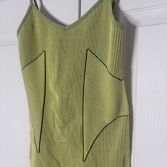 *Host Pick* Zara Olive Green Strappy Dress, Size Small - Picture 3 of 4